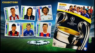 UEFA CHAMPIONS LEAGUE 2014 15  FULL STICKER ALBUM [upl. by Mahalia]