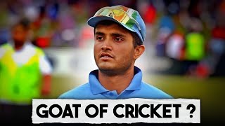 Is Sourav Ganguly GOAT Of Cricket [upl. by Laenaj]