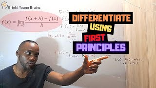 Derivative by First Principle calculus grade 12 differentiation [upl. by Googins]