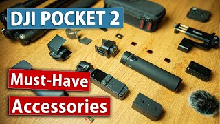 DJI Pocket 2 MustHave Essential Accessories Creative Combo ND filters and More [upl. by Cato184]