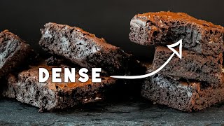 Deliciously Fudgy Brownies  Make in 5minsBake in 25mins [upl. by Janis]