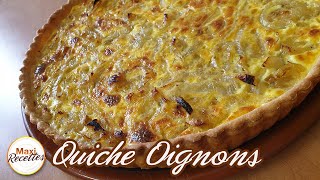 Recette Quiche aux Oignons [upl. by Vandervelde]