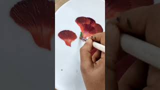 drawing flower art painting drawing youtubeshorts artist acrylicpainting natureorart [upl. by Eerbua636]