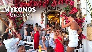 4K🇬🇷Walking tour of Mykonos Island Greeces most popular and luxurious celebrity destination 2024 [upl. by Armstrong]