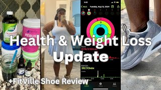 Weight Loss Update  High Blood Pressure  Green Drink Recipe  My Workout Routine  FitVille Review [upl. by Hunter]