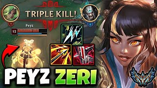 Zeri vs Lucian ADC  Gen G Peyz  Patch 143 Korea Challenger ✅ [upl. by Sparky]