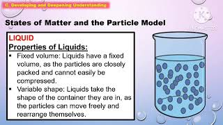 SCIENCE 7 Q1 LC2 The Particle Model of MatterMATATAG CURRICULUM [upl. by Leilah]