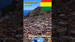 COPACABANA BOLIVIA Aerial View JBManCavecom Shorts [upl. by Dranel]