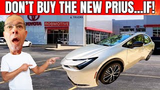 Dont Buy The New Toyota Prius [upl. by Alat64]