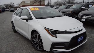 USED 2020 TOYOTA COROLLA SE at Muller Honda of Gurnee USED H59402B [upl. by Asiluy]