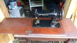 1906 Singer Treadle Sewing Machine [upl. by Squires]