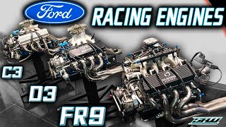 Ford NASCAR Engines Evolution Explained 30 Years of Roush Yates Horsepower C3 D3 FR9 [upl. by Ybsorc]