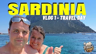 Sardinia Italy  Travel Vlog Part 1 [upl. by Ilbert]