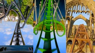 4 Awesome Roller Coasters at Universal Orlando Resort [upl. by Nonnac]