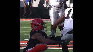 Jakobi Meyers catches for a 23yard Gain vs Cincinnati Bengals [upl. by Akinna]