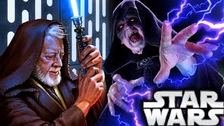 Palpatines Reaction to Yoda and Obi Wans Death in Return of the Jedi  Star Wars Explained [upl. by Oikim]