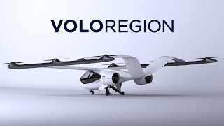 VoloRegion  Urban Air Taxi  eVTOL Aircraft [upl. by Llerrem]