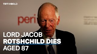 Lord Jacob Rothschild dies aged 87 [upl. by Atiugal]