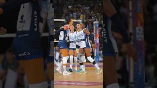 🌸 DANESI ACE Best reaction of Sylla 🤣🔥 ace volley volleyball volley volei [upl. by Larkins311]