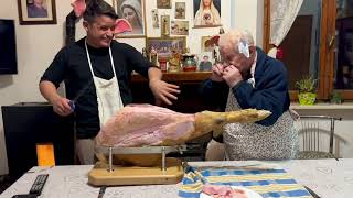 Nonno Faustino il nuovo prosciutto 🐊😂🐊 [upl. by Stockwell]