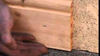 Skirting Board installation using Fast Flex [upl. by Ayotyal]