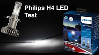 H4 Philips XtremeUltinon LED Gen2 TEST REVIEW  Honda Headlight [upl. by Esahc]