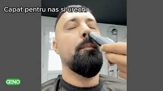 Aparat De Tuns Ras Si Barbierit Barba Parul Corporal Nazal Si Urechi Qeno® SilkTouch [upl. by Rogovy]