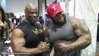 Keven quotDa Hulkquot Washington attracting many fans with Ronnie Coleman [upl. by Airalednac]