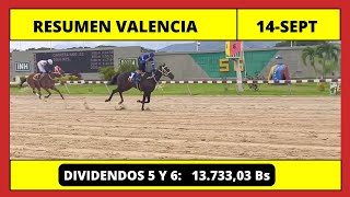 RESUMEN VALENCIA 14 DE SEPTIEMBRE CLÁSICO PROPIETARIOS VALENCIANOS HEMBRAS [upl. by Anirroc]