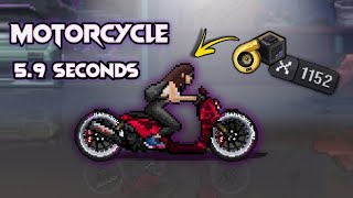 Motorcycle build LT5  Pixel Car Racer  Skunk Works Mod V2 [upl. by Hussar]