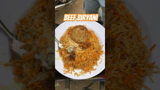 Best Beef biryani in lahore streetfood 1m fastfood foodie shorts biryani viralvideo beef [upl. by Chansoo38]