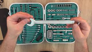 Unboxing Makita P90532 227 Piece Mechanics Tool Set Home Repair Kit  Bob The Tool Man [upl. by Mera]