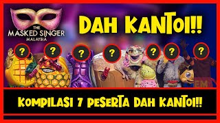 KANTOI SUDAH   Kompilasi 7 Peserta Kantoi  The Masked Singer Malaysia 2022 [upl. by Lang903]