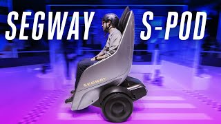 Segway SPod looks weird but its really fun [upl. by Leuamme233]