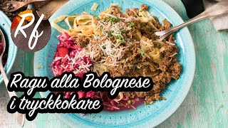 Ragu alla Bolognese i tryckkokare [upl. by Mixie507]