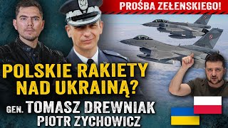 Ukraina chce pomocy Czy Polska będzie strzelać do rosyjskich rakiet — gen Tomasz Drewniak [upl. by Rellek372]