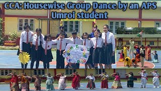 Spectacular Housewise Group Dance by APS Umroi Student [upl. by Nolrah]