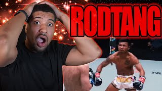 MMA NOOB REACTS TO Thats The Power Rodtang The Toughest Muay Thai Fighter of the 21 Century [upl. by Iruj452]