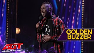 Emo Majok’s EDGY Comedy Routine left the Judges in AWE  Australias Got Talent 2022 [upl. by Darton]