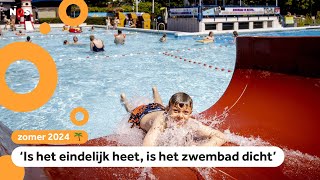 Minder buitenzwembaden open deze zomer [upl. by Ophelia]