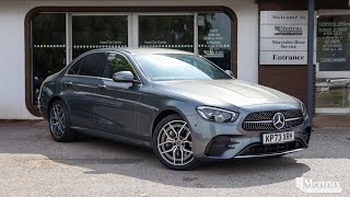 2023 73 MercedesBenz 29 E400d AMG Line Premium Saloon GTronic 4MATIC Walkaround Video [upl. by Parrnell]