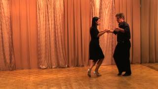 Learn the Argentine Tango Ocho beginner level [upl. by Nealon]