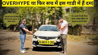 Baleno को छोड़कर आखिर क्यों ली Glanza Toyota Glanza G CNG 2024 Facelift Ownership Review [upl. by Ahsennod]