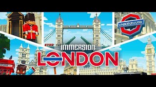 Minecraft Immersion London  exploring houses of Parliament creative mode [upl. by Nahtanoj]