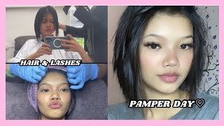 VLOG PAMPER DAY FOR MOMMY ERICA  FIRST TIME MOM ✨🤍  ERICA AHERN [upl. by Froemming]