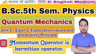 Quantum MechanicsLec20BSc 5th Sem Physicsby Navneet Gautam [upl. by Royo]