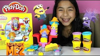 Tuesday Play Doh Despicable Me Minion Disguise Lab Labo Transformation [upl. by Tayler195]