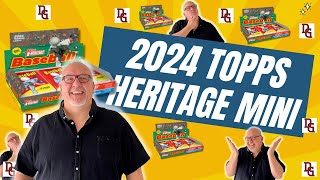 ✨Mini Awesome⚾2024 Topps Heritage Mini Box Break⚾✨ [upl. by Ramar]