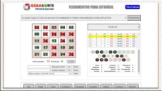 Diferenças entre Fechamentos de 14 pontos da Lotofacil [upl. by Ettenav]