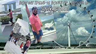 How We Spend 16 Hours of Layover In Singapore  JPC VLOGS [upl. by Haret]